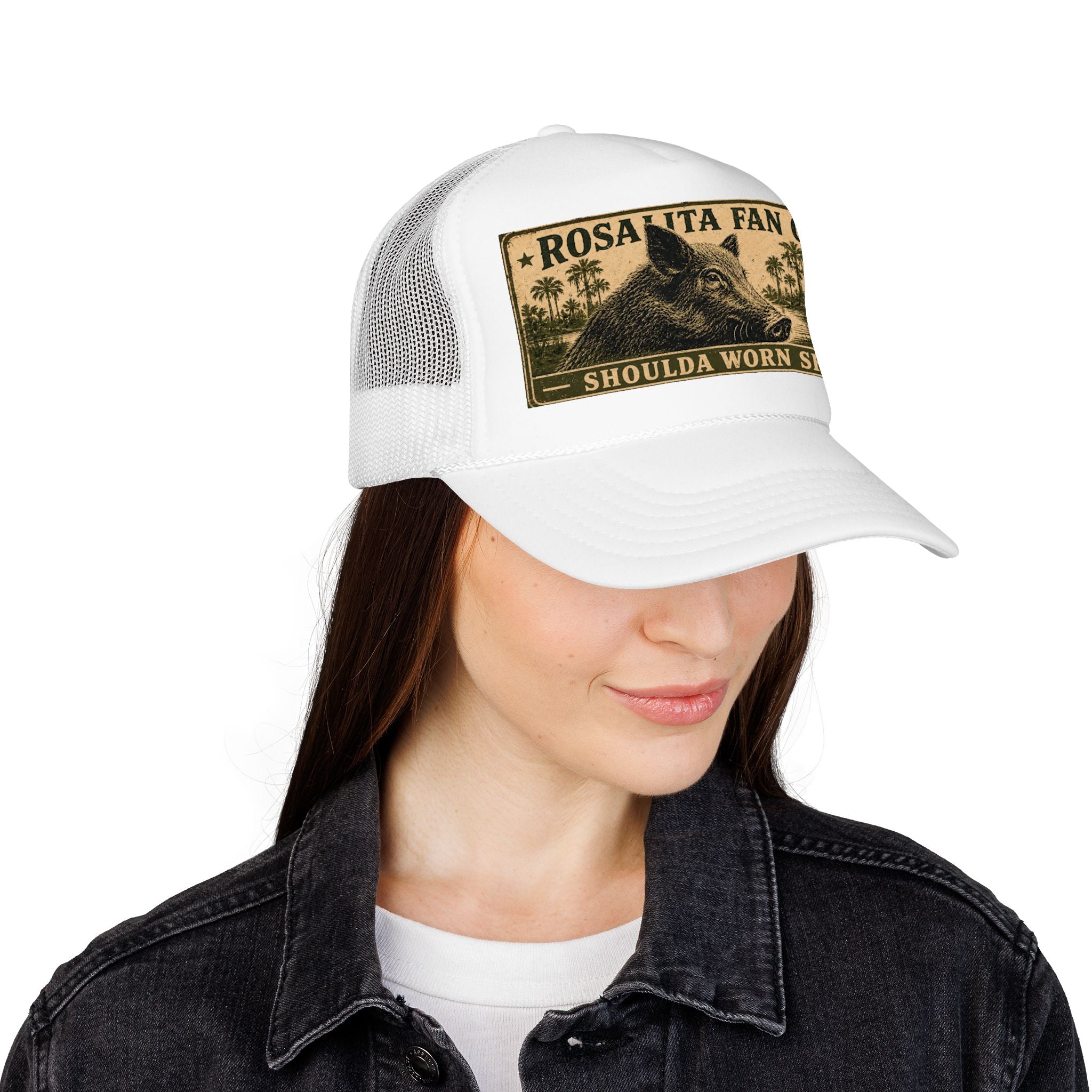 Rosalita Fan Club "Shoulda Worn Shoes" Trucker Hat